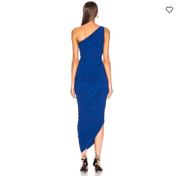 NWT NORMA KAMALI Diana Dress in Berry Blue Revolve Large - Picture 5 of 12